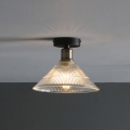 Där Lighting BOY0175 - Taklampa BOYD 1xE27/60W/230V Ø 25 cm mässing/klar