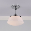 Där Lighting CAD0150 - CADEN ytmonterad badrumslampa 1xE27/60W/230V IP44, blank krom