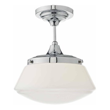 Där Lighting CAD0150 - CADEN ytmonterad badrumslampa 1xE27/60W/230V IP44, blank krom