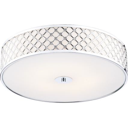Där Lighting CIV5050 - Taklampa CIVIC 5x E14/60W/230V Ø 50 cm, polerad krom