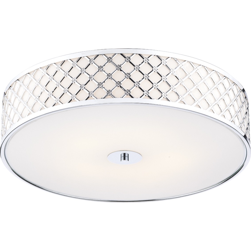 Där Lighting CIV5050 - Taklampa CIVIC 5x E14/60W/230V Ø 50 cm, polerad krom