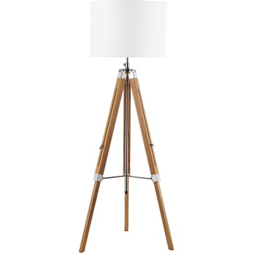 Där Lighting EAS4943 - Golvlampa EASEL 1xE27/60W/230V brun