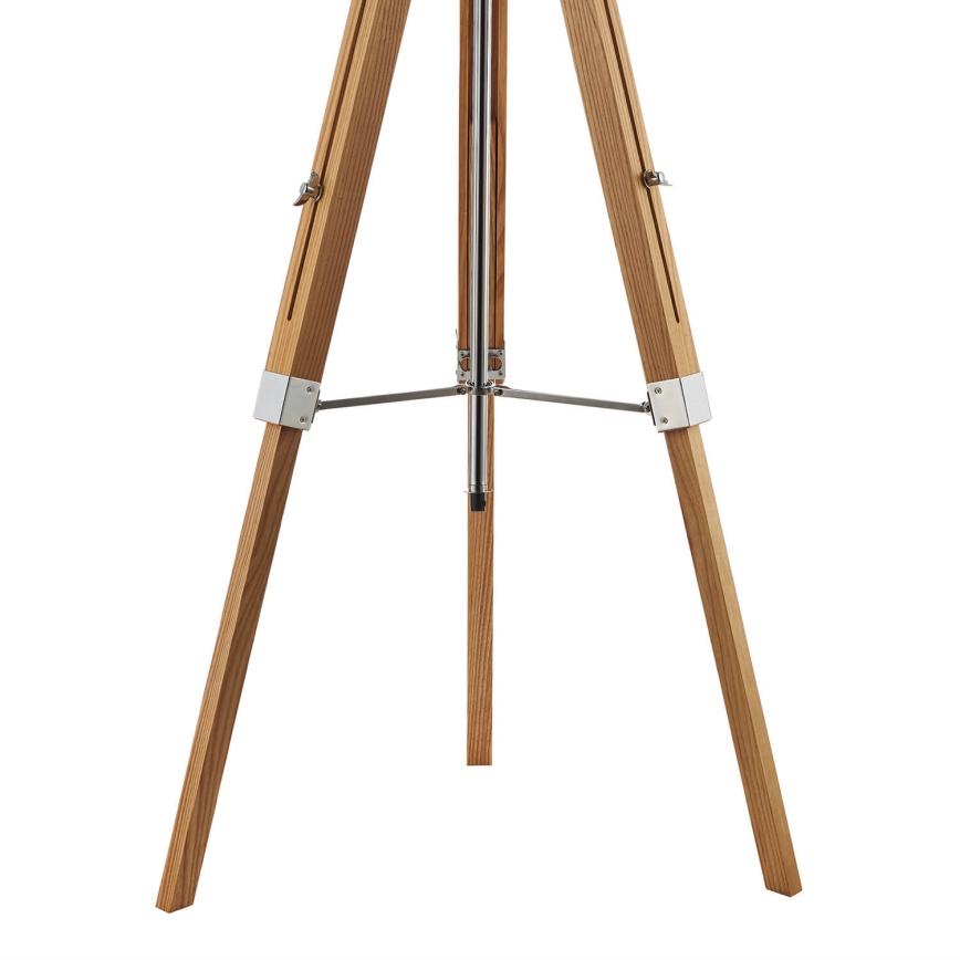 Där Lighting EAS4943 - Golvlampa EASEL 1xE27/60W/230V brun