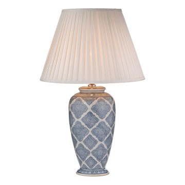 Där Lighting ELY4223 - Bordslampa ELY 1xE27/60W/230V blå