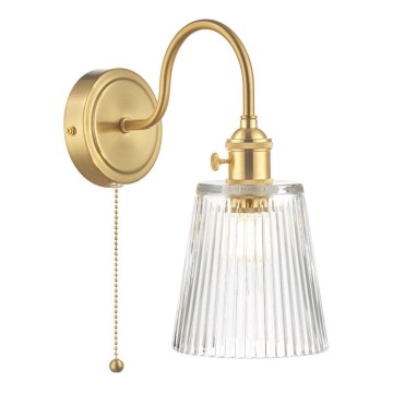 Där Lighting HAD0740-05 - Vägglampa HADANO 1xE14/40W/230V, guld
