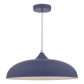 Där Lighting KAE0123 - Takpendel med kabel KAELAN 1xE27/60W/230V blå