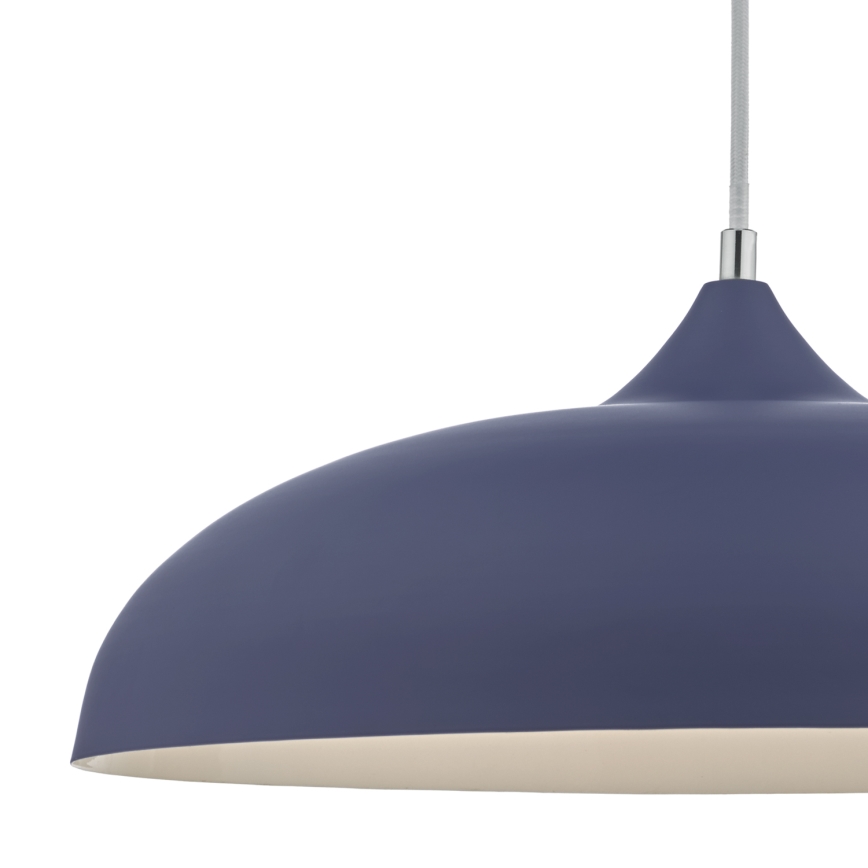 Där Lighting KAE0123 - Takpendel med kabel KAELAN 1xE27/60W/230V blå