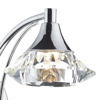 Där Lighting LUT0750 - Vägglampa LUTHER 1xG9/40W/230V polerad krom