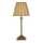 Där Lighting TAY4075-X - Bordslampa TAYLOR 1xE14/40W/230V beige/mässing