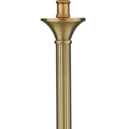 Där Lighting TAY4075-X - Bordslampa TAYLOR 1xE14/40W/230V beige/mässing