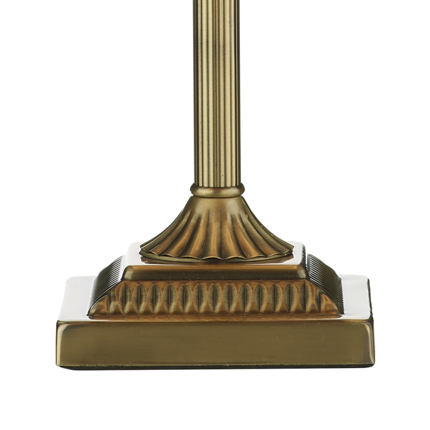 Där Lighting TAY4075-X - Bordslampa TAYLOR 1xE14/40W/230V beige/mässing