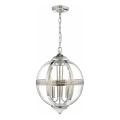 Där Lighting VAN0338 - Ljuskrona med kedja VANESSA 3xE14/40W/230V blank krom