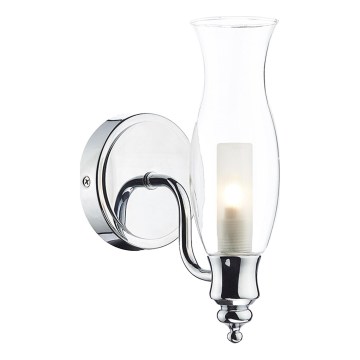 Där Lighting VES0750 - Badrumsvägglampa VESTRY 1xG9/25W/230V IP44 polerad krom