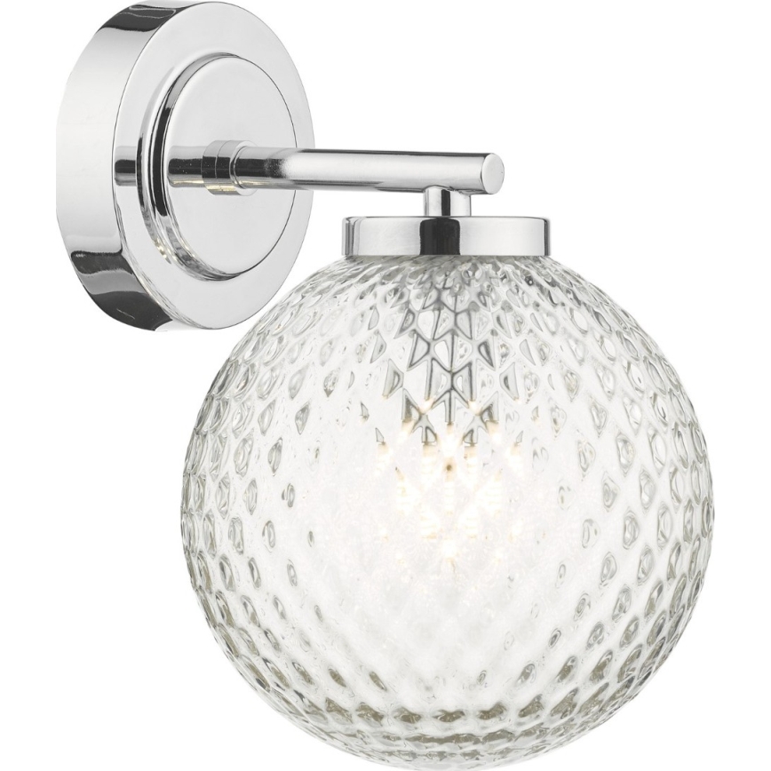 Där Lighting WAY0750 - Badrumsvägglampa WAYNE 1xG9/3W/230V IP44 blank krom