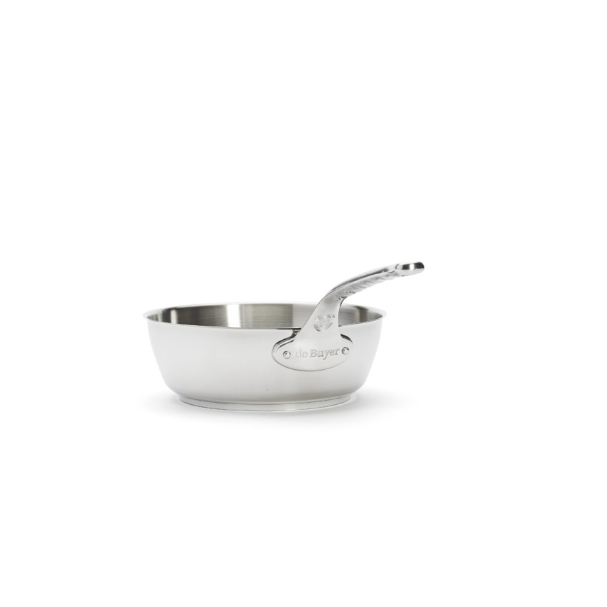 De Buyer 3411.24 - MILADY sautépanna 24 cm i rostfritt stål