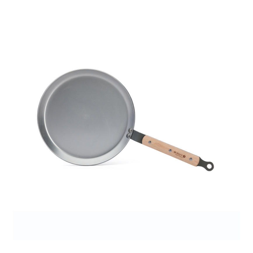 De Buyer 5715.24 - Pannkakspanna MINERAL B BOIS 24 cm