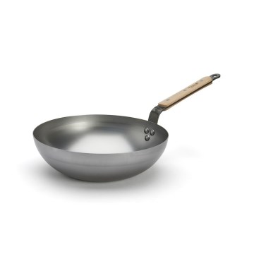De Buyer 5717.28 - Wokpanna MINERAL B BOIS 28 cm