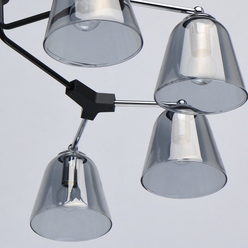 De Markt - Hängande Ljuskrona MEGAPOLIS 8xE14/40W/230V