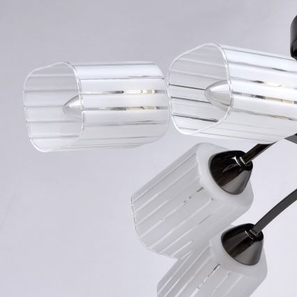 De Markt - Hängande Ljuskrona OLYMPIA 8xE14/60W/230V