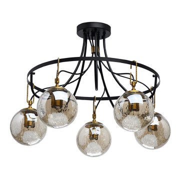 De Markt - Ljuskrona HAMBURG 5xE27/40W/230V