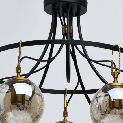 De Markt - Ljuskrona HAMBURG 5xE27/40W/230V