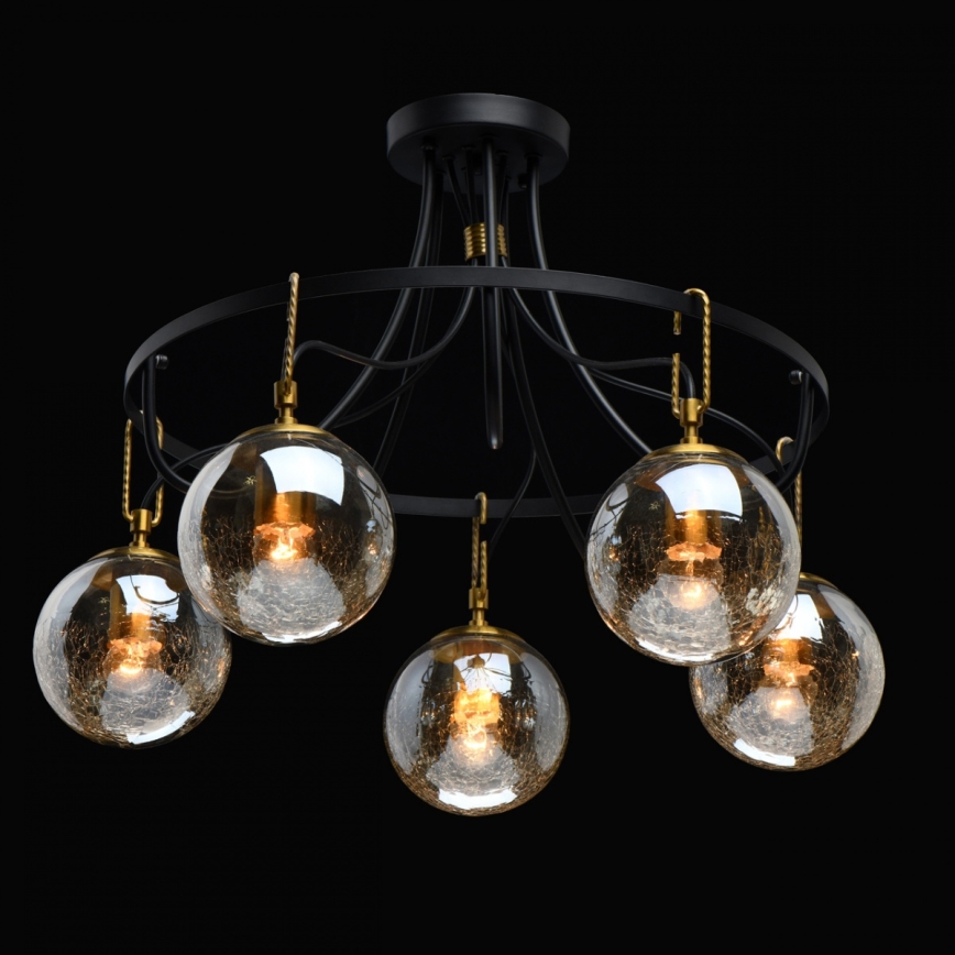 De Markt - Ljuskrona HAMBURG 5xE27/40W/230V