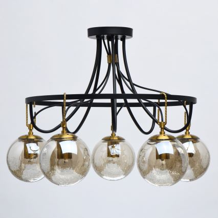 De Markt - Ljuskrona HAMBURG 5xE27/40W/230V