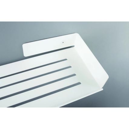 Deante ADM_A511 - Väggmonterad badrumshylla MOKKO vit