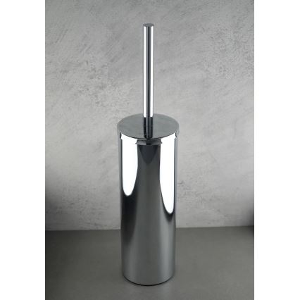 Deante ADR_0712 - Golvstående toalettborste ROUND, polerad krom