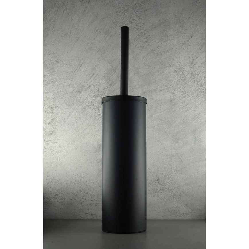 Deante ADR_N712 - Stående toalettborste ROUND svart