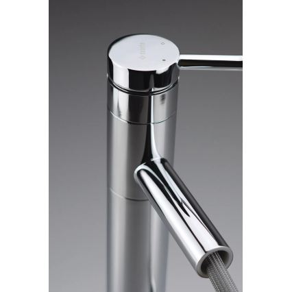 Deante BGE_022M - Tvättställsblandare med utdragbar handdusch ORA 22,9 cm, polerad krom