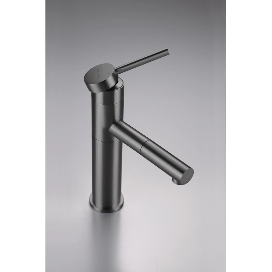Deante BGE_D22M - Tvättställsblandare med utdragbar handdusch ORA 22,9 cm titan