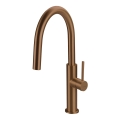 Deante BQJ_C62M - Köksblandare EVORA, borstad brons