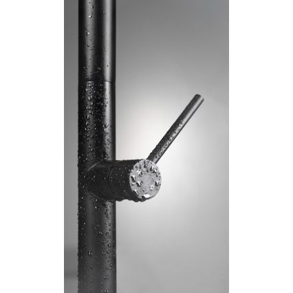 Deante BQO_N72M - Tvättställsblandare med utdragbar spruta OLFATO svart