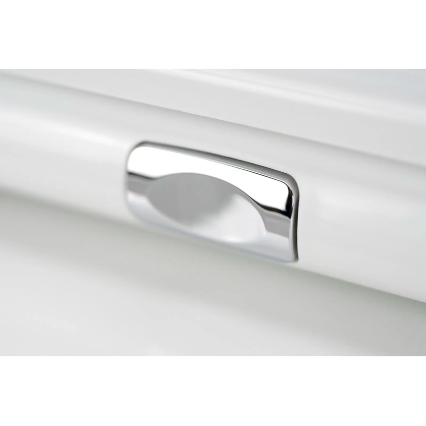 Deante CDJD6RPS - Golvstående WC med sits JASMIN, keramik/vit