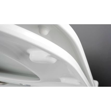 Deante CGRD6ZPW - Vägghängd WC med SoftClose-sits ROUND keramik/vit