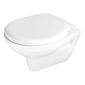 Deante CMOD6SPW - Vägghängt WC med SoftClose-sits BORO, keramik/vit