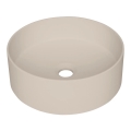 Deante CQS_5U4S - SILIA bänkskiva tvättställ Ø 36 cm granit/beige