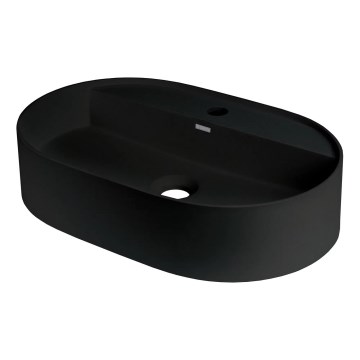 Deante CQS_NU6B - Tvättställ för bänkskiva med hål för blandare SILIA 35x55 cm granit/svart