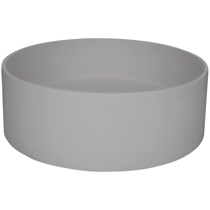 Deante CQS_SU4S - Tvättställ för bänkskiva SILIA Ø 36 cm granit/metallicgrå