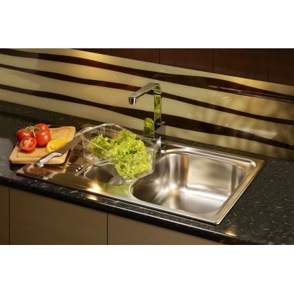 Deante ZEX_0113 - Diskho för kök XYLO 43,5x78 cm satin