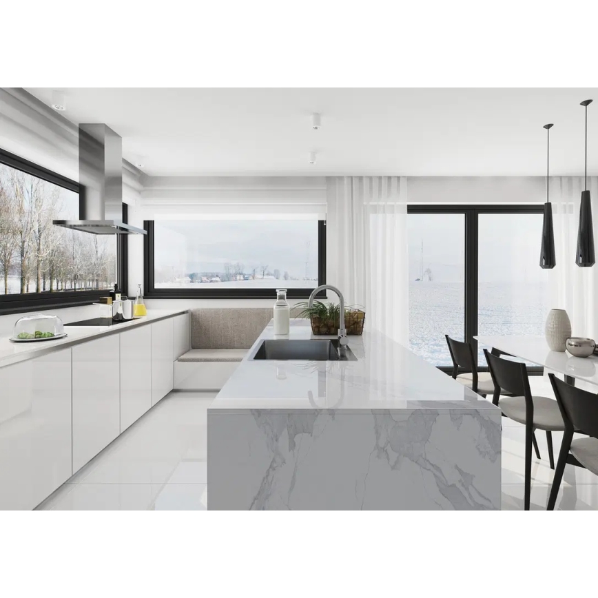 Deante ZPO_010B - Diskho för kök OLFATO 50,5x55 cm borstad stål