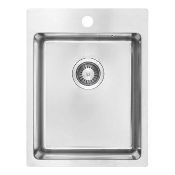 Deante ZPO_010E - Diskho för kök OLFATO 50,5x39 cm borstad stål