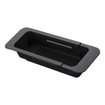Deante ZZB_N00L - Utdragbar korg för diskhon 57,4x13,4 cm svart