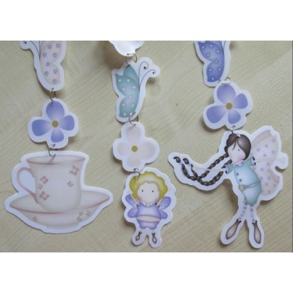 Decofun 70-114 - Barnskärm till barnlampa HEIRLOOM E27 430x230 mm