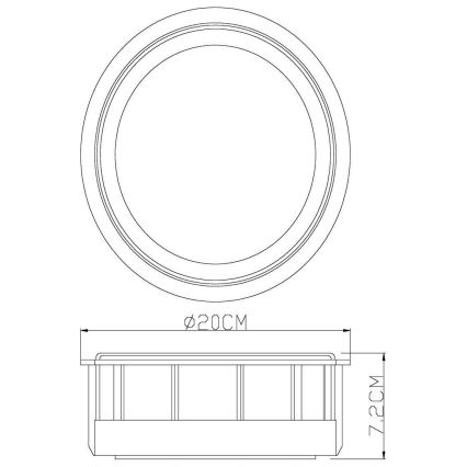 Deko-Light 731058 - LED vägglampa för utomhusbruk MEISSA LED/6,8W/230V IP44 antracit