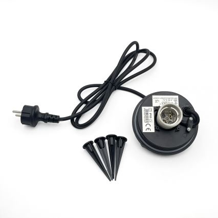 Dekorationsarmatur för utomhusbruk LUMISTONE, 1xE27/15W/230V, IP65, Ø 25 cm