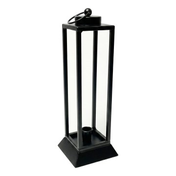 Dekorationslykta HALL 34 cm svart