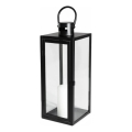 Dekorationslykta TOWER 49 cm svart