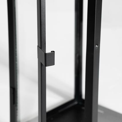 Dekorationslykta TOWER 49 cm svart
